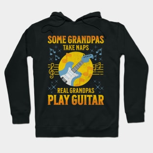 Real Grandpas Play Guitar Hoodie